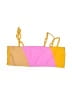 Ellejay Color Block Yellow Swimsuit Top Size S - photo 1