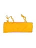 Ellejay Color Block Yellow Swimsuit Top Size S - photo 2
