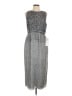 Mac Duggal 100% Polyester Tweed Gray Casual Dress Size 10 - photo 1