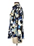 Calvin Klein Print Blue Long Sleeve Blouse Size S - photo 5