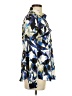 Calvin Klein Print Blue Long Sleeve Blouse Size S - photo 4