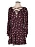 American Eagle Outfitters 100% Viscose Burgundy Romper Size XS - photo 1