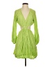 Lulus 100% Rayon Green Cocktail Dress Size S (estimated) - photo 1