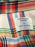 Crewcuts 100% Cotton Plaid Yellow Long Sleeve Button-Down Shirt Size 3 - photo 3