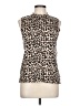 Assorted Brands Ivory Sleeveless Blouse Size L - photo 1