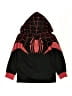 Marvel Black Zip Up Hoodie Size 6 - photo 2