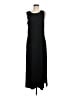 Talbots Solid Black Casual Dress Size M - photo 1