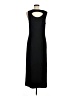 Talbots Solid Black Casual Dress Size M - photo 2