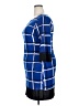 En Focus Studio Plaid Blue Casual Dress Size 14 - photo 5