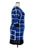 En Focus Studio Plaid Blue Casual Dress Size 14 - photo 4