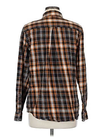 Garnet Hill Long Sleeve Button-Down Shirt (view 2)