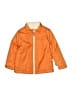 Cat & Jack 100% Recycled Polyester Solid Orange Jacket Size 4T - photo 1