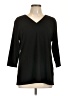 MIHOLL Black 3/4 Sleeve T-Shirt Size L - photo 1