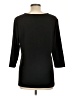 MIHOLL Black 3/4 Sleeve T-Shirt Size L - photo 2