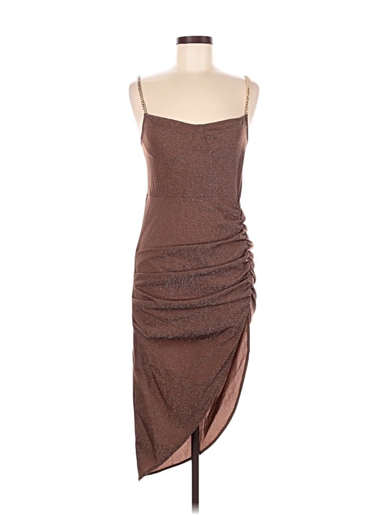 Pre-owned Cider Cocktail Dress In Brown