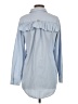Studio F Blue Long Sleeve Polo Size S - photo 2