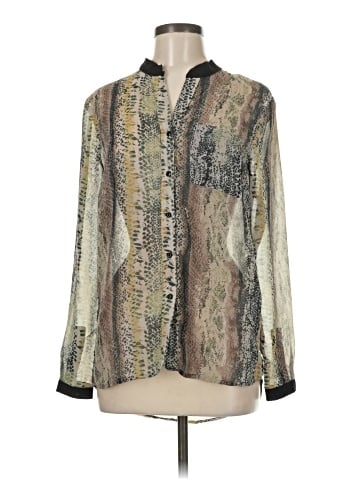 Sparkle & Fade Long Sleeve Blouse (view 1)