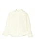 Crewcuts Solid Ivory White Long Sleeve Button-Down Shirt Size 12 - photo 1