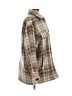 Zara Plaid Brown Coat Size XS - photo 4