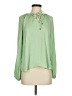 Maison d' Amelie 100% Polyester Green Long Sleeve Blouse Size XS - photo 1