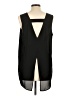 Express Outlet 100% Polyester Black Sleeveless Blouse Size L - photo 2