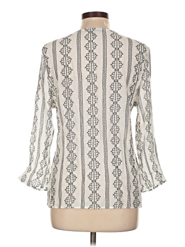 Como Black Long Sleeve Blouse (view 2)