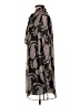 Bailey 44 100% Polyester Paisley Black Casual Dress Size M - photo 5