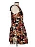 Leifsdottir Floral Black Cocktail Dress Size 10 (petite) - photo 4