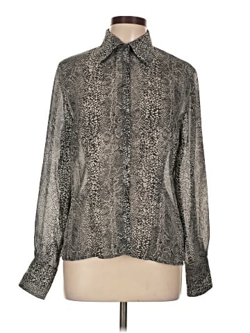 Christie & Jill Long Sleeve Blouse (view 1)