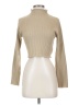 Zaful 100% Acrylic Tan Turtleneck Sweater Size 4 - photo 1