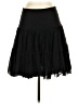 BCBGMAXAZRIA 100% Polyester Solid Black Casual Skirt Size S - photo 1