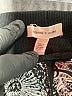 Silence and Noise 100% Polyester Paisley Gray Casual Pants Size XS - photo 7