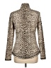 J. McLaughlin Animal Print Gold Jacket Size L - photo 2