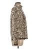 J. McLaughlin Animal Print Gold Jacket Size L - photo 4