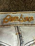 Bamboo Solid Blue Jeans Size 9 - 10 - photo 4