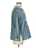 J.Crew 100% Cotton Blue 3/4 Sleeve Blouse Size 4 - photo 4