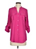 Calvin Klein 100% Polyester Pink 3/4 Sleeve Blouse Size XS - photo 1