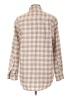 Paul Stuart 100% Cotton Plaid Tan Brown Long Sleeve Button-Down Shirt Size L - photo 2