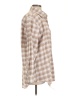 Paul Stuart 100% Cotton Plaid Tan Brown Long Sleeve Button-Down Shirt Size L - photo 4