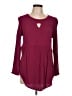 Torrid 100% Rayon Burgundy Long Sleeve Blouse Size Lg Plus (0) - photo 1