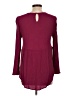Torrid 100% Rayon Burgundy Long Sleeve Blouse Size Lg Plus (0) - photo 2