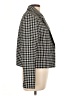 Rachel Zoe Houndstooth Ivory Black Blazer Size L - photo 4