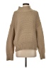 VICI Solid Tan Turtleneck Sweater Size S - photo 1