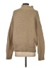 VICI Solid Tan Turtleneck Sweater Size S - photo 2