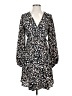 Gilli 100% Polyester Animal Print Blue Casual Dress Size S - photo 1