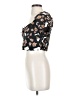 RVCA Black Short Sleeve Blouse Size S - photo 5