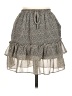 Sienna Sky 100% Polyester Animal Print Gray Casual Skirt Size M - photo 1