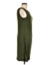 AVLN Studio Solid Green Casual Dress Size L - photo 4