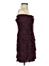 BCBGMAXAZRIA 100% Polyester Burgundy Cocktail Dress Size 2 - photo 4