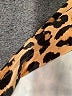 Unbranded Animal Print Brown Long Sleeve Blouse Size 2X - photo 7